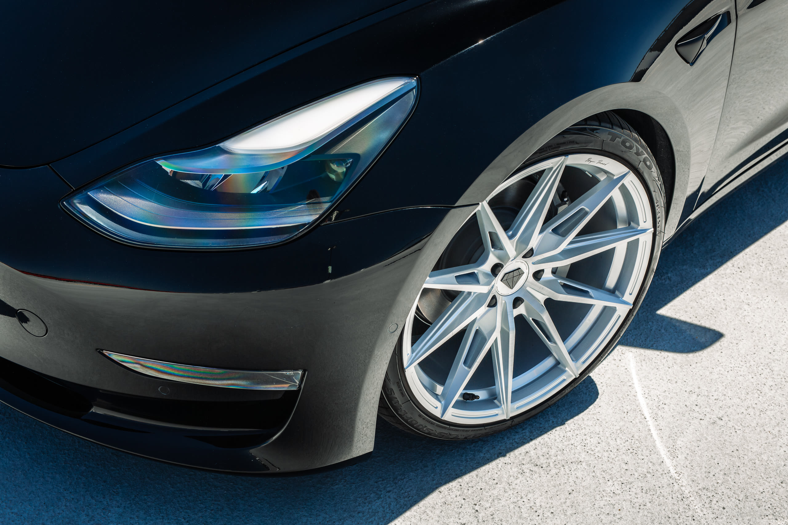 Blaque Diamond Wheels — Fitments, Tesla Model 3, BD-F29 — still 19